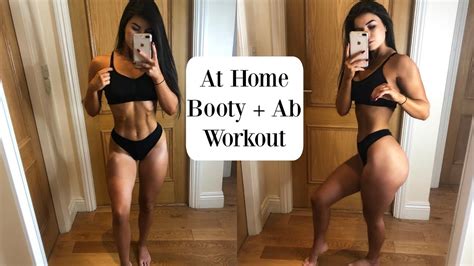 ultimate at home booty ab workout youtube