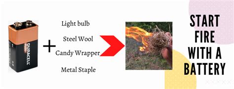 This is one of a couple things and may be model dependent. How To Start a Fire With a Battery: Using Foil, Paperclip ...