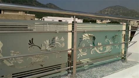 See more ideas about balcony grill, railing design, balcony railing design. Stainless steel railing with glass hindi/urdu india HD - YouTube