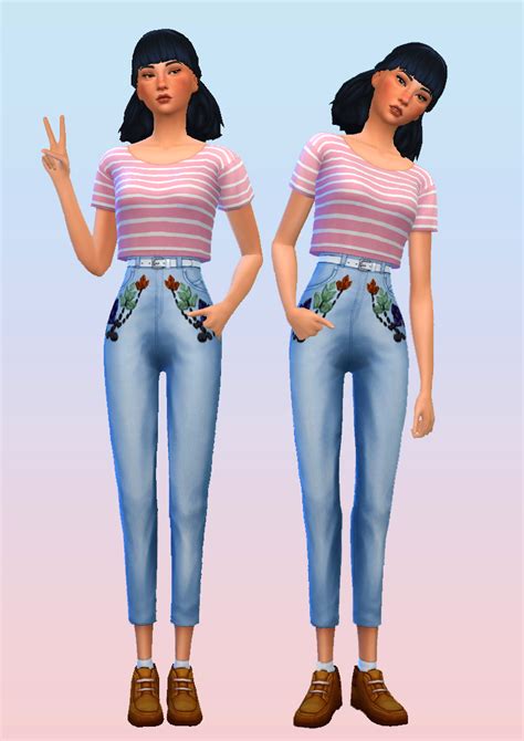 Cc Hair By Chocolatemuffintop Shirt By Manueapinny Jeans By