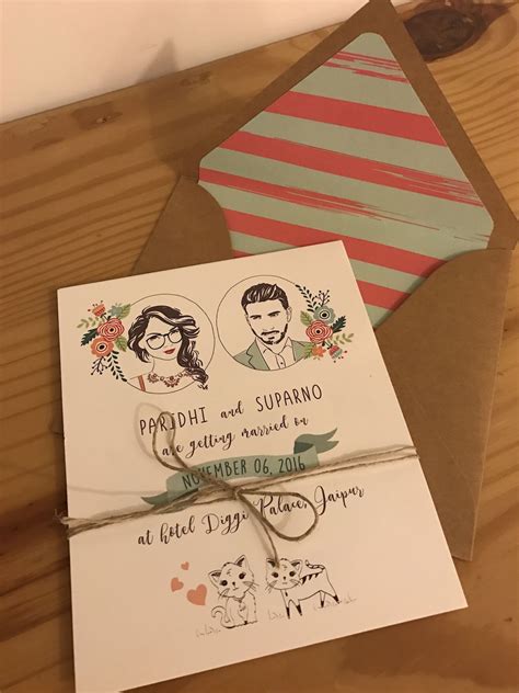 Unique Wedding Invitation Card Design