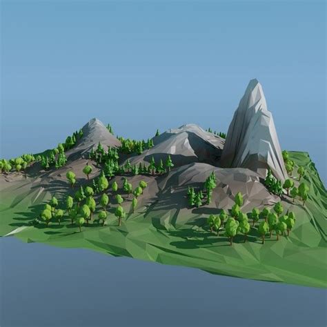 Pin By Bill Williamson On Low Poly Landscapes Low Poly Art