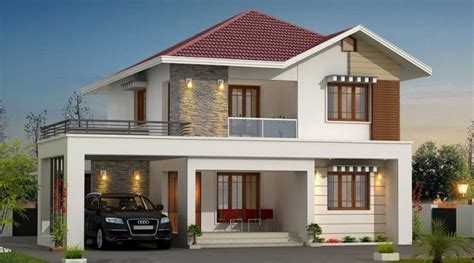 Modern Two Story Three Bedroom Residence With Interior
