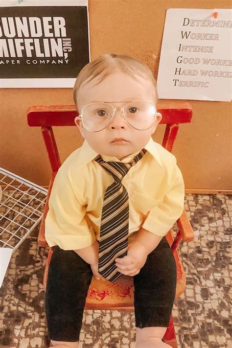 Fact This 8 Month Olds Dwight Schrute Costume Deserves Every Single