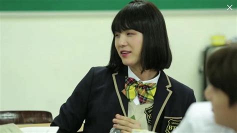 Btss Suga Transforms Into A Pretty Female Student I Look Exactly