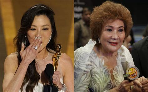 Michelle Yeoh Dedicates Her Oscars Win To Her Superhero Mom