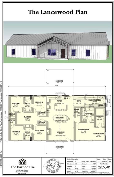 Barndominium Floor Plans The Barndo Co Studio Floor Plans Barn Homes