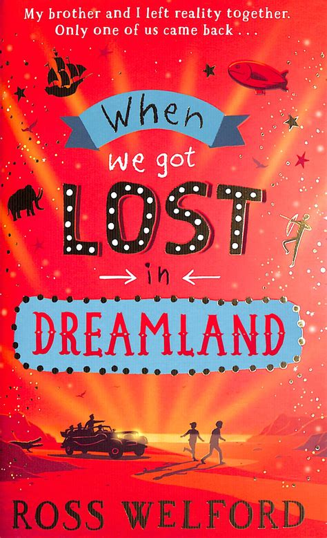 when we got lost in dreamland by welford ross 9780008447182 brownsbfs