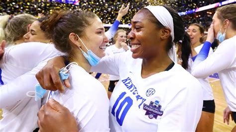 Kentucky Wildcats Win First Ncaa Volleyball Title In Four Set Victory