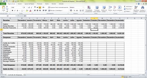 Como Fazer Planilha De Despesas Simples No Excel Curso De Excel Hot
