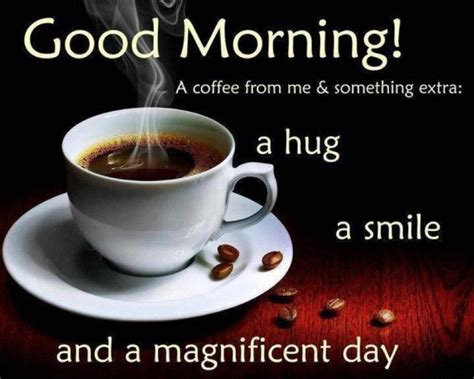 Good Morning Coffee Quotes, Wishes With Coffee Cup Images