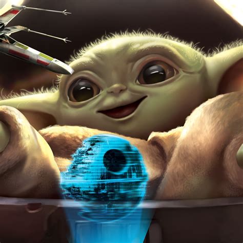 Baby Yoda Playing With An X Wing Forum Avatar Profile Photo Id