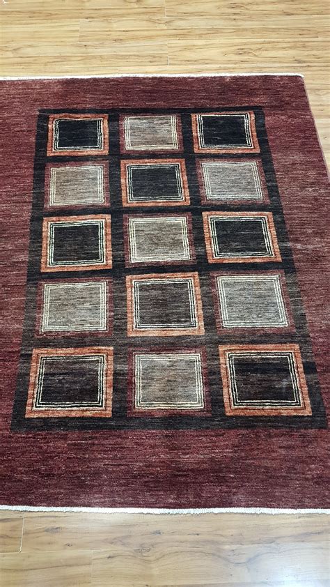 Modern Handmade Wool Rug The Loom Carpets