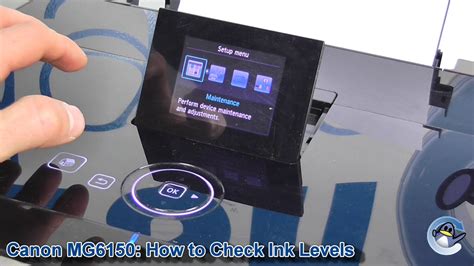 If the ink level drops to a certain level, the printer click on the supply levels tab. How to Check Ink Levels on a Canon Pixma MG6150 - YouTube