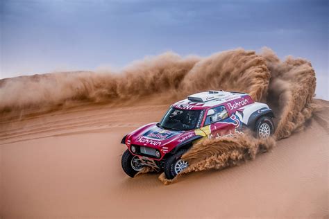 337 km if the link sector is included, this is the longest stage of the race, but. X-raid Mini Buggy Dakar Rally 2020 vehicle profile