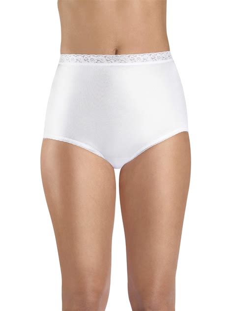 Hanes Hanes Women S Nylon Brief Panties Pack Walmart Com Walmart Com