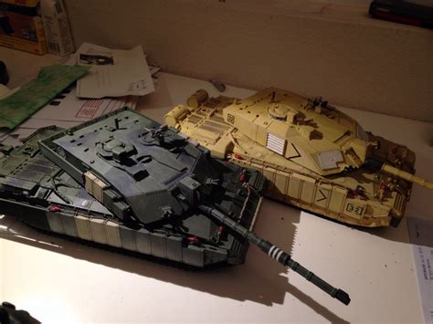 135 Challenger 2 Tank ทหาร