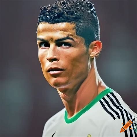 Cristiano Ronaldo Professional Football Player On Craiyon