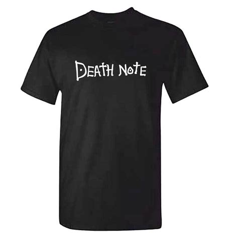 Death Note Tshirt Tsugumi Ohba Anime Manga Comic Deathnote T Shirt