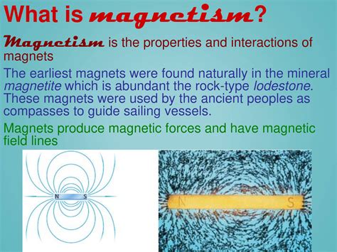 Magnetism Powerpoint Slides