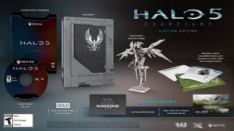 Halo 5 Guardians Limited Edition For Xbox One For 36 Shipped Le