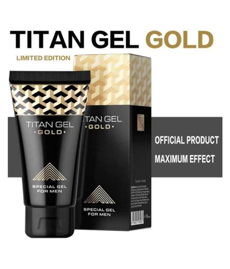 Titan Gel Gold 50ml For Men African Size Penis Enlargement By Sex