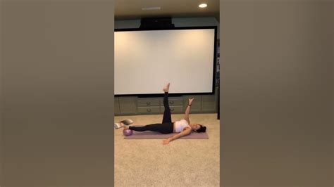 Pilates Mat Flow With Mini Ball Youtube