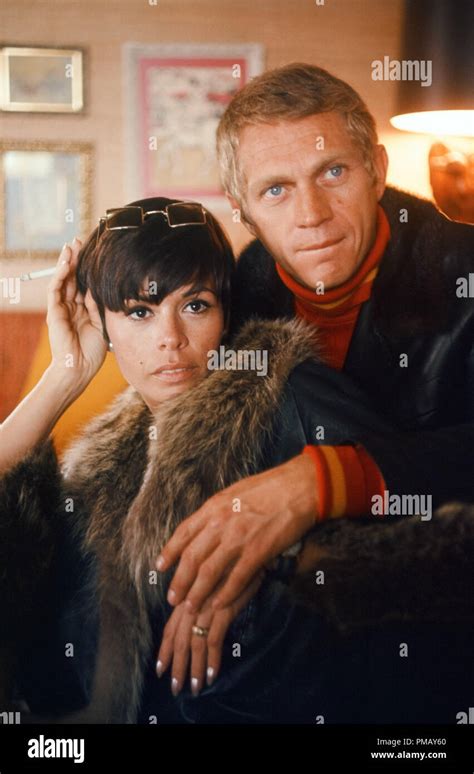 Steve Mcqueen With His First Wife Actress Neile Adams Circa 1968