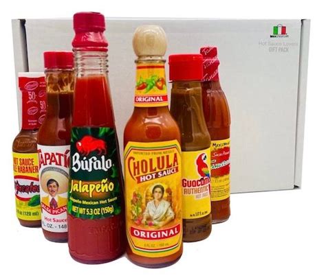 Mexican Hot Sauce Buy A Hot Sauce T Pack At 6 Items