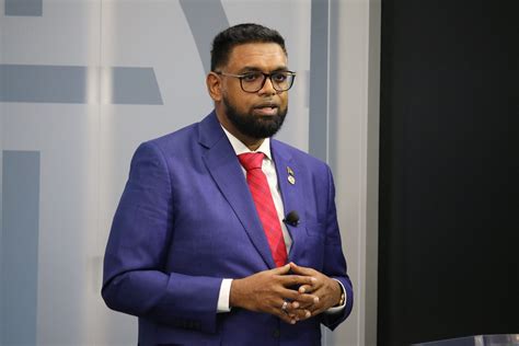 Guyana’s president pushes for ‘self-sufficiency’ and a ‘balanced