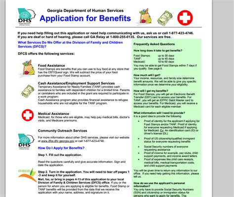 To be eligible for emergency food stamps, you must meet the guidelines outlined in section 2 of the missouri food stamps application (section 2. Georgia compass food stamps application - Georgia Food ...