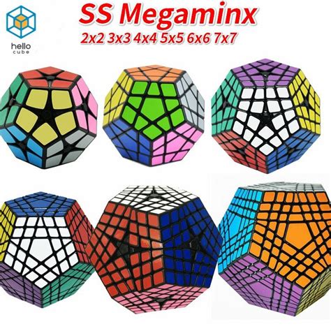 Shengshou Gigaminx 5x5x5 Cubo Mágico 3x3 Megaminx 4x3 4x4 5x5 6x6 Y 7x7