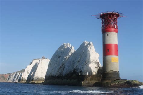 The Needles Lighthouse The Isle Of Wright Was Built By Trinity House