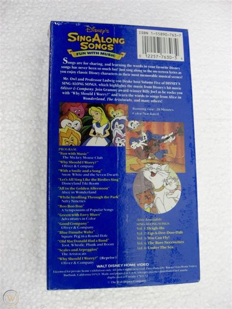 Vhs opening of disney's sing along songs under the sea from 1996 real (not fake). Sing Along Songs Fun With Music Vhs - slideshare