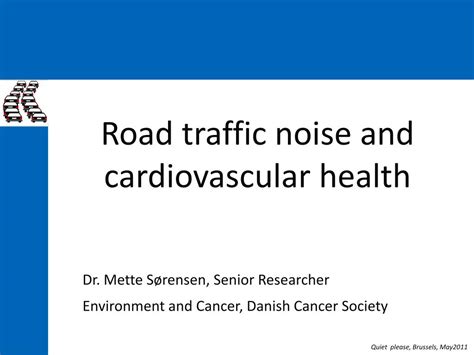 Ppt Road Traffic Noise And Cardiovascular Health Powerpoint