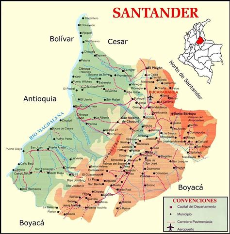 Santander Road Map Full Size Gifex