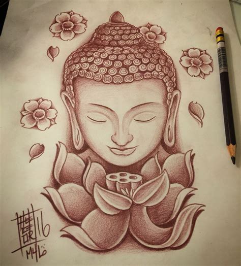 Https://wstravely.com/tattoo/buddha Tattoo Design Drawing