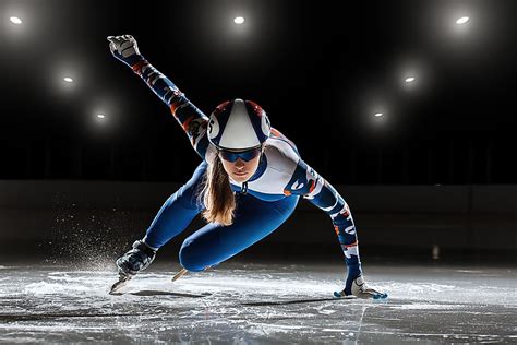 Winter Olympic Games Short Track Speed Skating Worldatlas