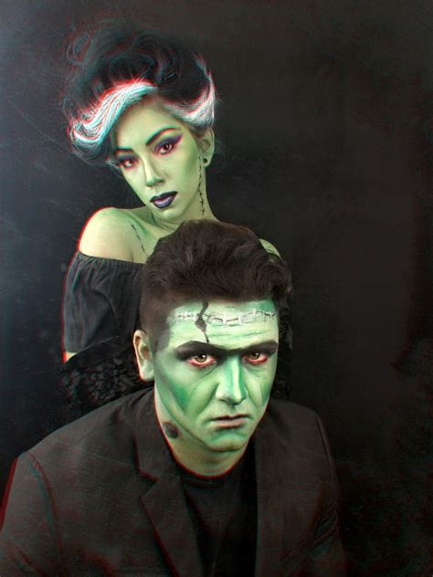 Frankenstein And His Bride Couples Halloween Costume 2019