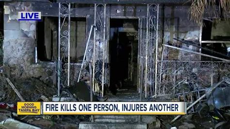 Neighbor Pulls Woman Out From Burning Home One Person Dies In House