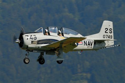 North American T 28 Trojan Foto And Bild Airshow Zeltweg