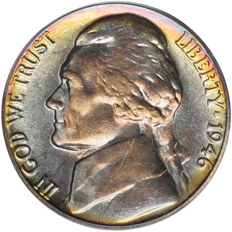 1946 Jefferson Nickel Sell And Auction Modern Coins