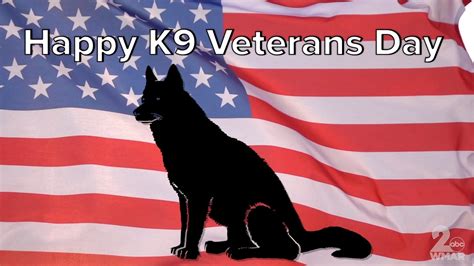 Happy K9 Veterans Day Today We Are Honoring The K9s Who Help Keep Us