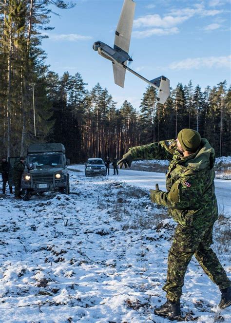 Canadian Armed Forces Members Of The Enhanced Forward Presence Battle