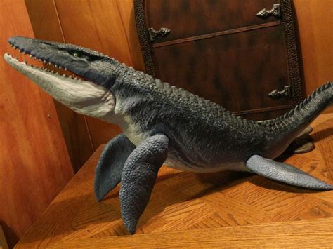 Action Figure Barbecue Something Has Survived Mosasaurus From Jurassic World By Mattel