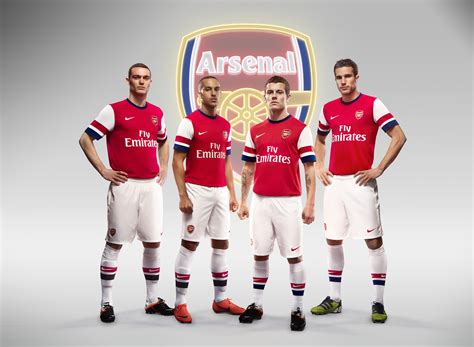 Nike News Nike Football Unveils Arsenal Home Kit For Season 201213