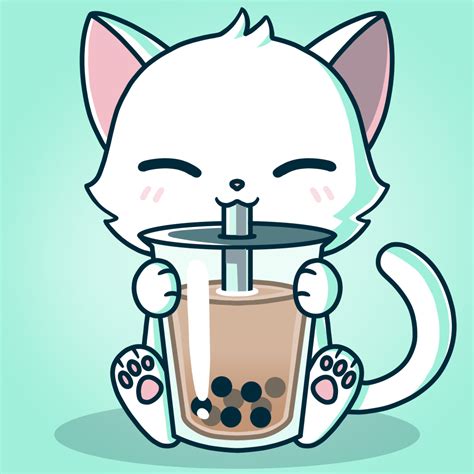 Boba Drawing Cute - Download a free preview or high quality adobe