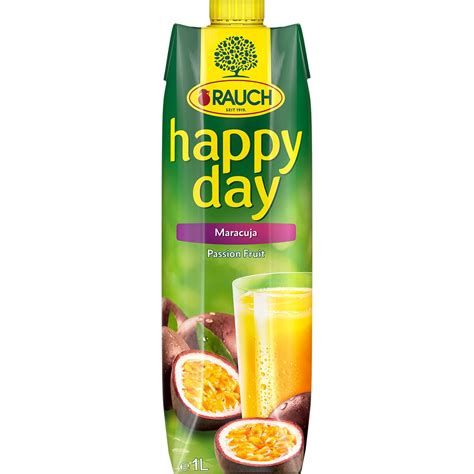 Passion Fruit Nectar From Concentrate With Vitamin C Carton 1 L · Rauch