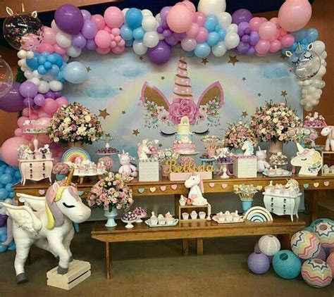 Unicorn Themed Birthday Party Birthday Party Treats Summer Birthday
