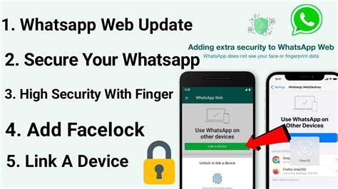 Whatsapp Web New Update High Security Whatsapp Web Link A Device